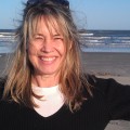 Me with my sweet self after doing yoga on the beach.