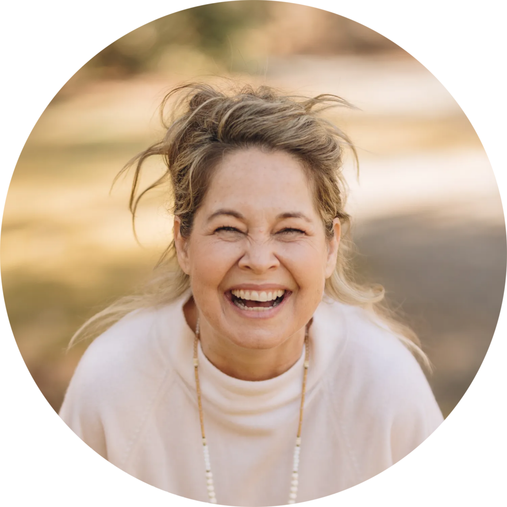 Renee Trudeau fun laughing portrait